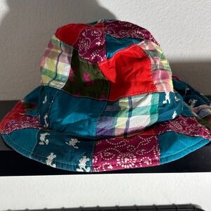 Disney Multicolor Patchwork Bucket Hat